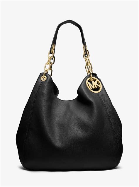 michael kors fulton large shoulder bag sale|fulton leather shoulder bag.